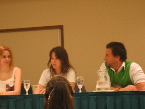 Kate Madison on a discussion panel during The Gathering of the Fellowship.